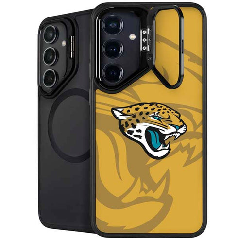 NFL Jacksonville Jaguars Double Vision Galaxy S24 FE Kickstand Case
